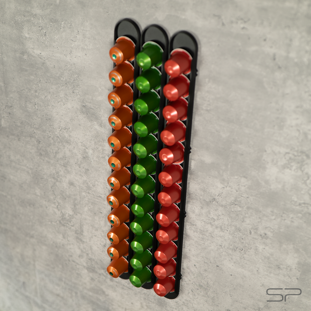 Gravity Slides – platzsparender Nespresso-Kapselhalter ohne Bohren