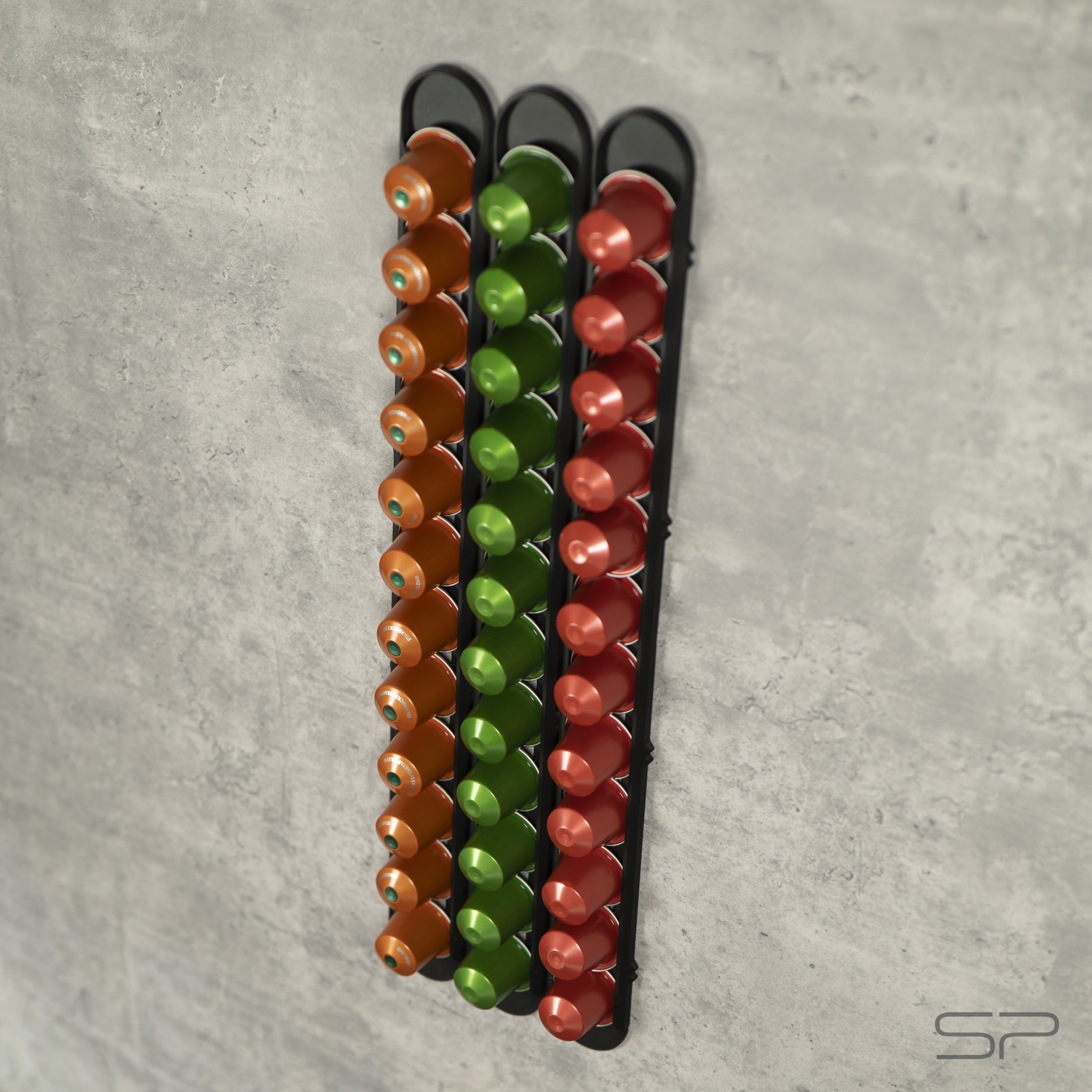 Gravity Slides – platzsparender Nespresso-Kapselhalter ohne Bohren