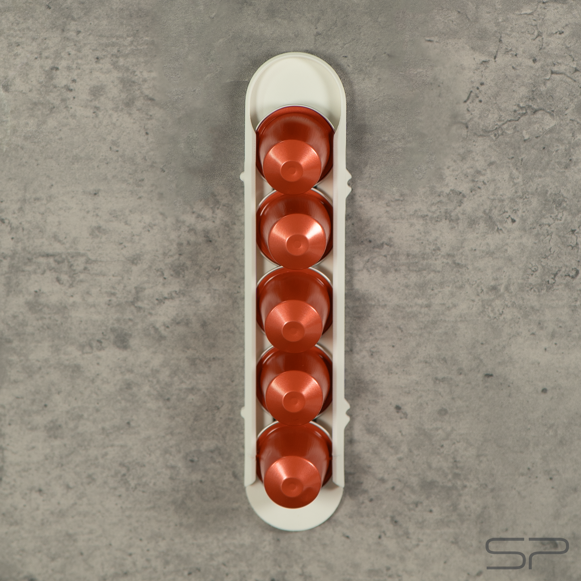 Gravity Slides – modularer Nespresso Kapselhalter