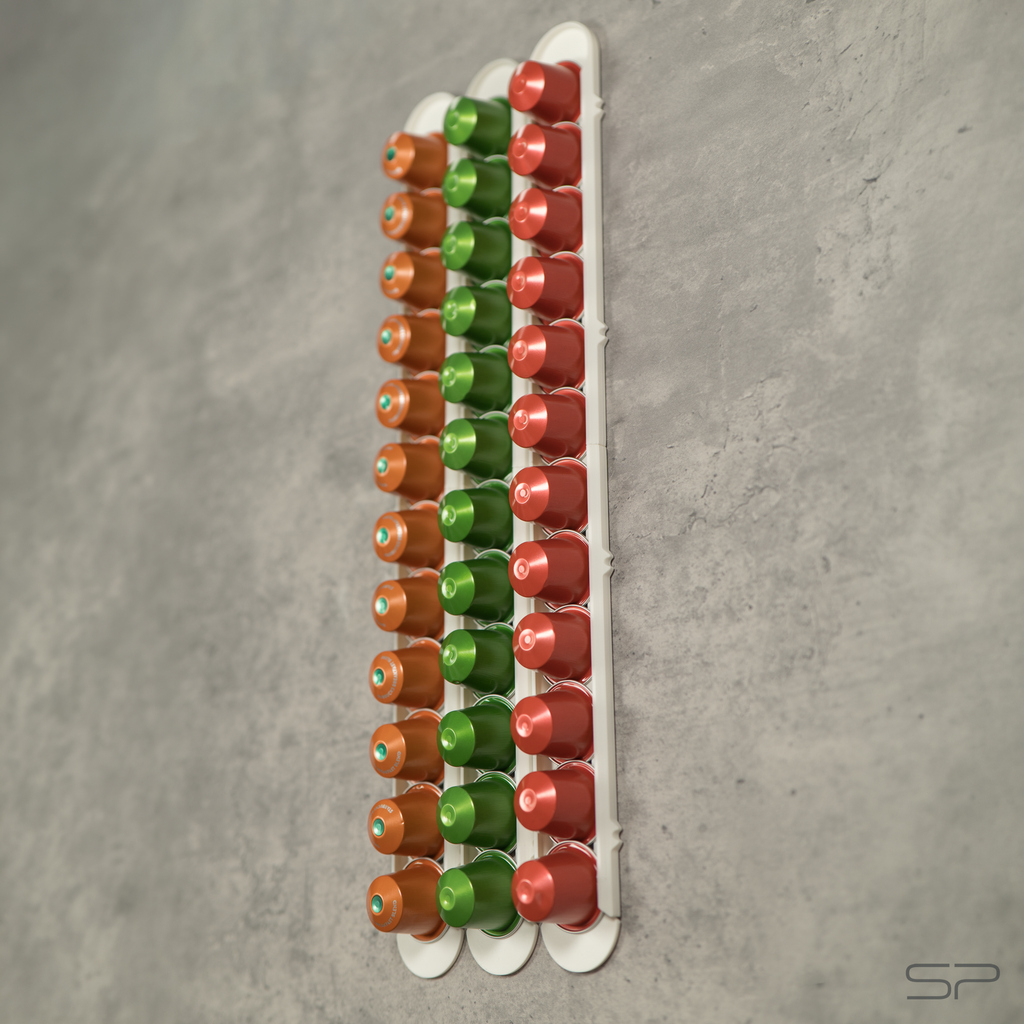 Gravity Slides – platzsparender Nespresso-Kapselhalter ohne Bohren